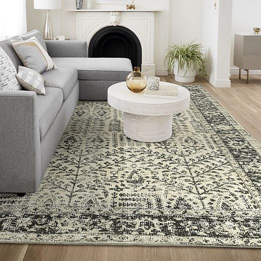 Distressed Nadine Rug West Elm