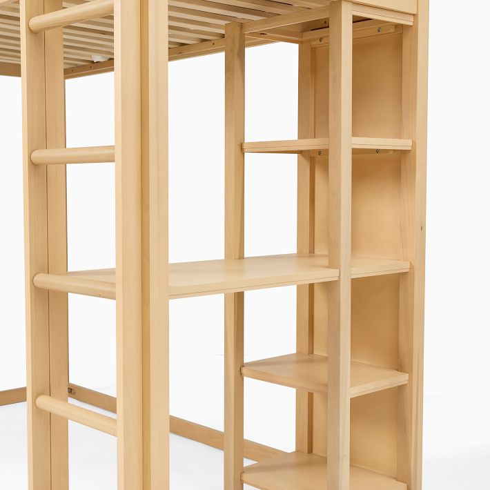 Nash Loft Bed w/ Desk West Elm