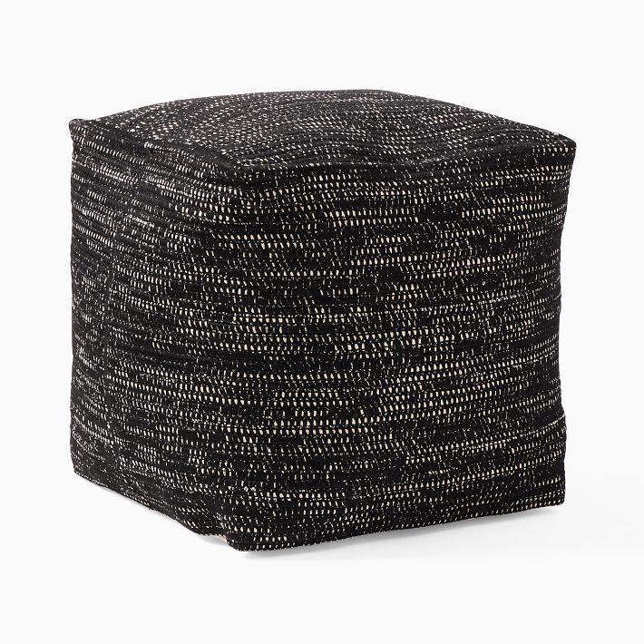 Dori Indoor/Outdoor Pouf West Elm