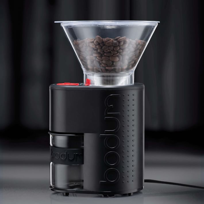 Bodum Bistro Conical Burr Grinder West Elm