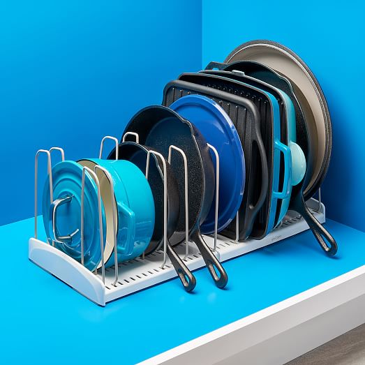YouCopia StoreMore Expandable Cookware Rack West Elm