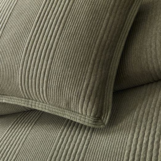 Cotton Cloud Jersey Duvet Cover & Shams West Elm