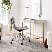 west elm small white desk