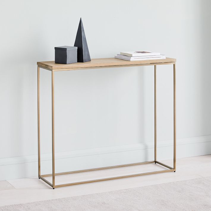 streamline console west elm