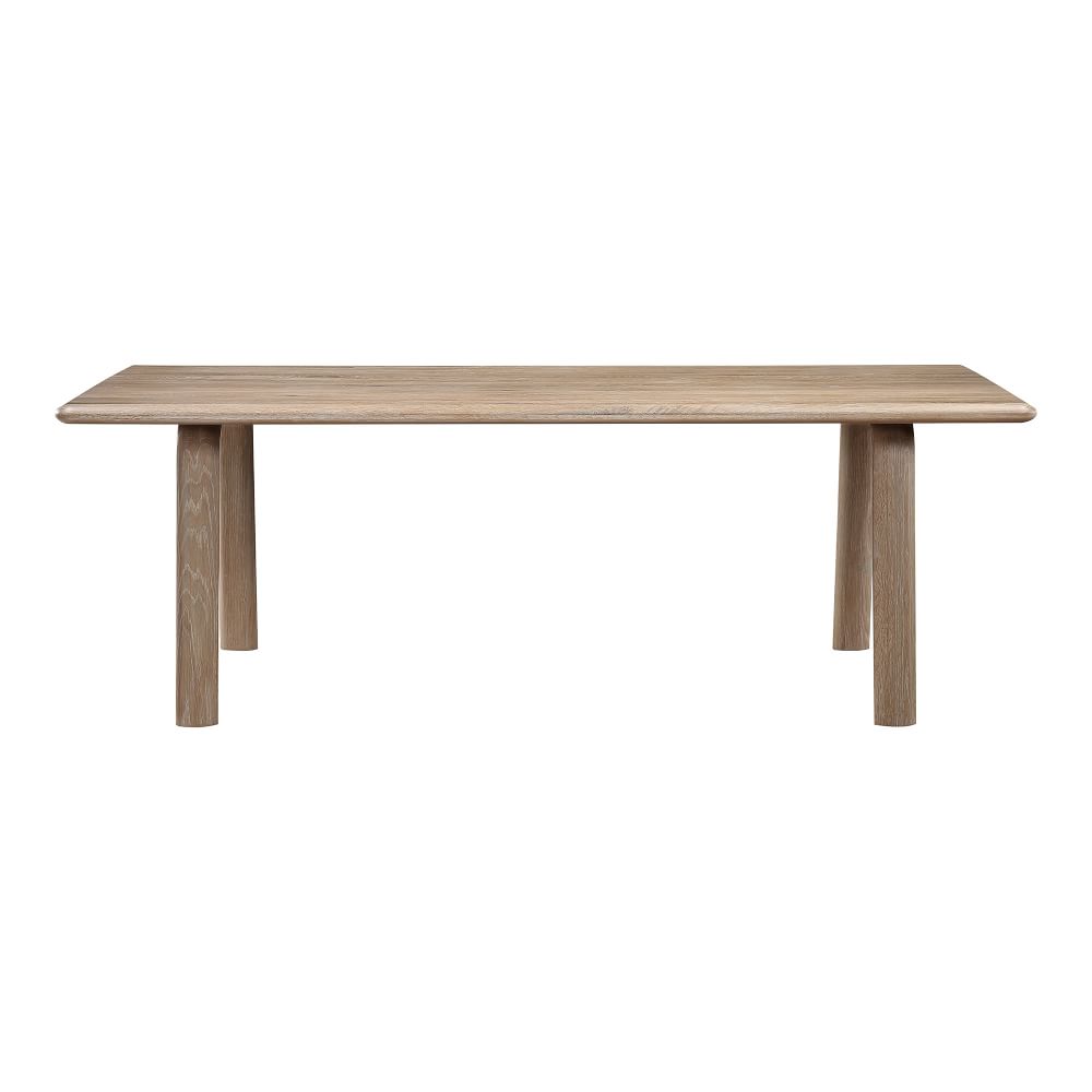 Solid Oak Rectangle Dining Table (88
