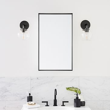 Austin Thin Metal Frame Medicine Cabinet | West Elm