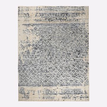 Hand-Knotted Fragment Rug | West Elm