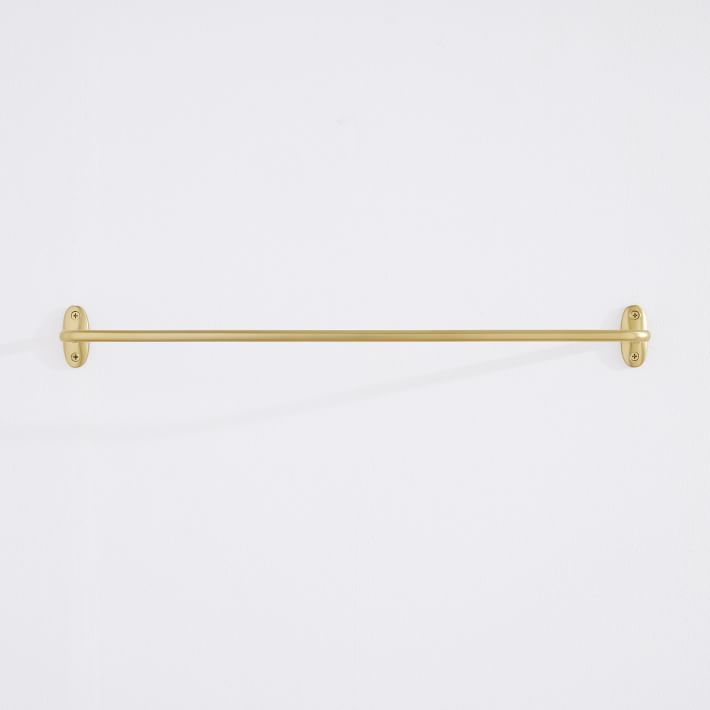 Brill Pure Bath Hardware - Towel Bar | West Elm