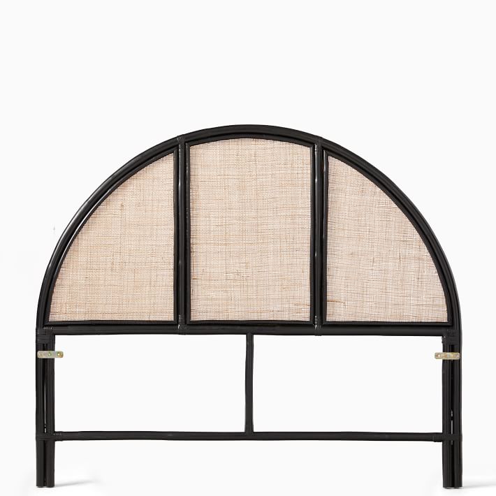 Jolene Rattan Headboard West Elm