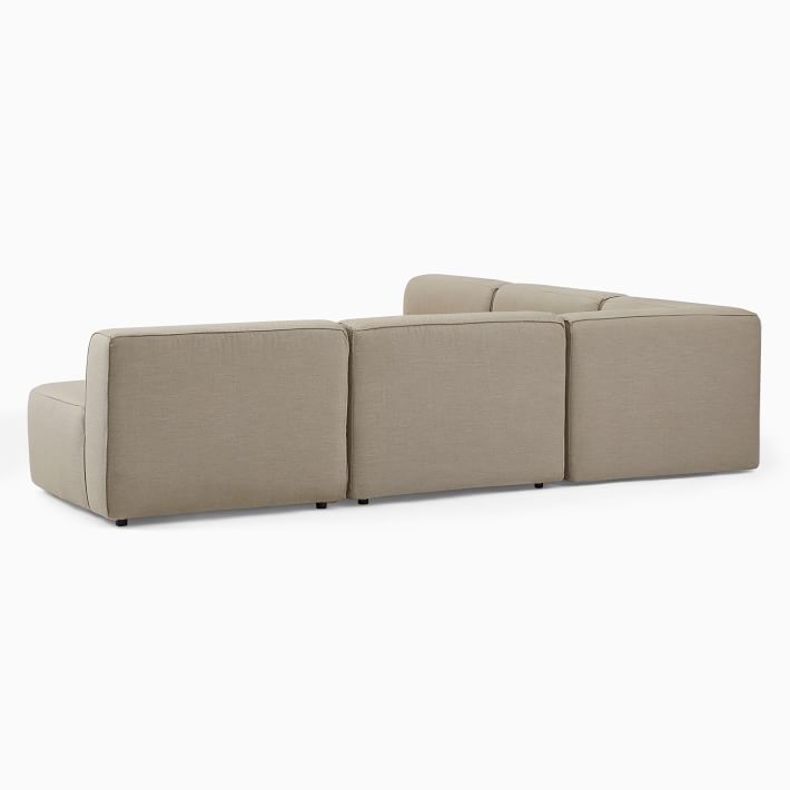 Remi Outdoor 5Piece Sectional West Elm