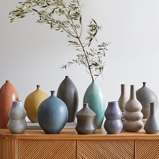 Crackle Glaze Ceramic Vases West Elm