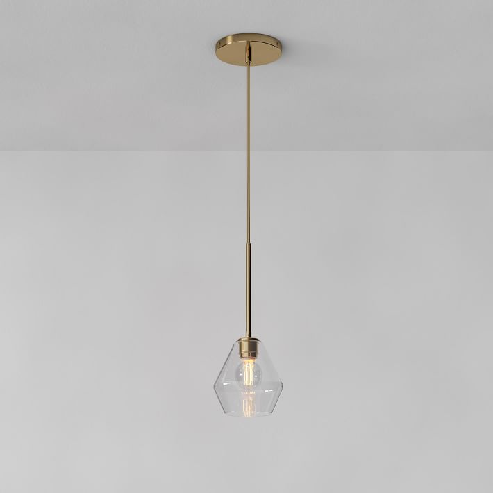 Build Your Own - Sculptural Glass Pendant Light | West Elm