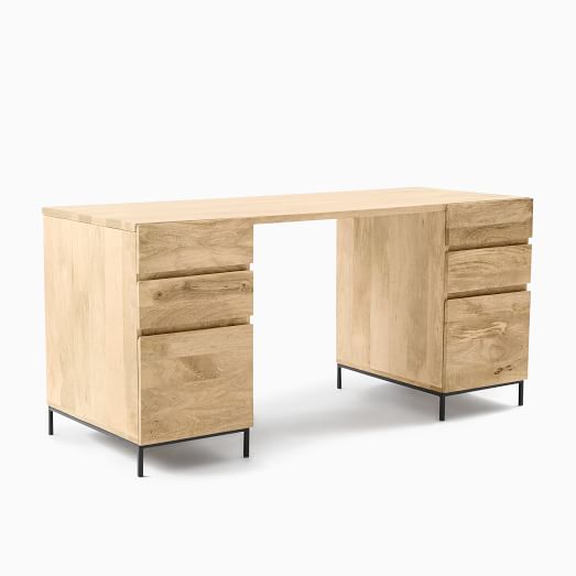 west elm white desk drawers