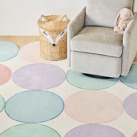 Polka Dot Rug West Elm