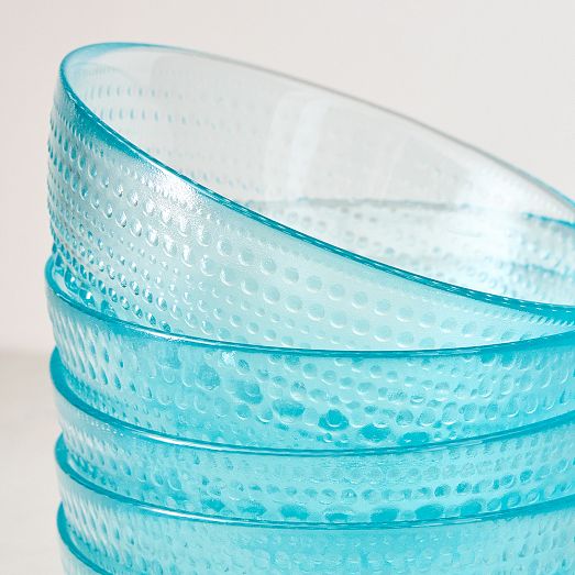 Jupiter Beaded Glass Cereal Bowls (Set of 6) West Elm