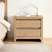 light wood night stands