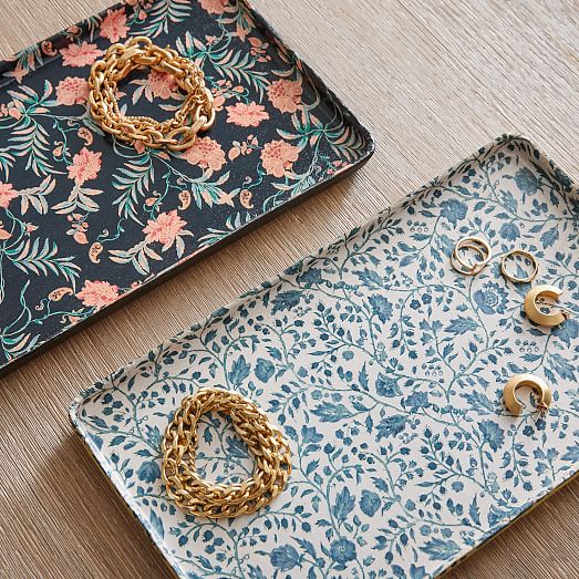 PapierMache Trinket Trays West Elm