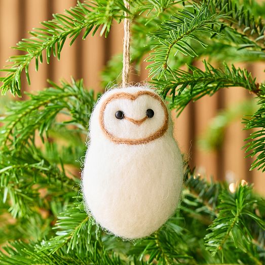 St. Jude Animal Icon Felt Ornaments | West Elm