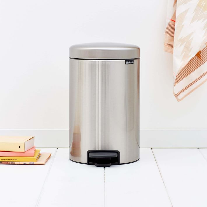 Brabantia New Icon Trash Can (3.2 Gallon) West Elm