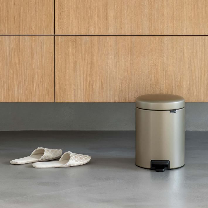 Brabantia New Icon Trash Can (1.3 Gallon) West Elm