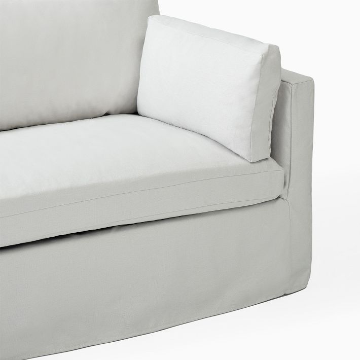 Marin Skirted Slipcover Sofa (71"94") West Elm