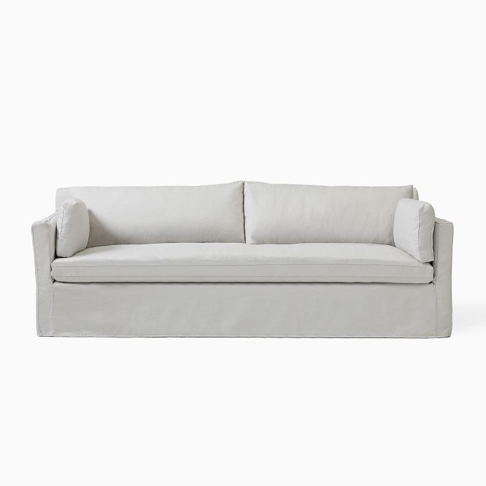 Marin Skirted Slipcover Sofa (71"94") West Elm