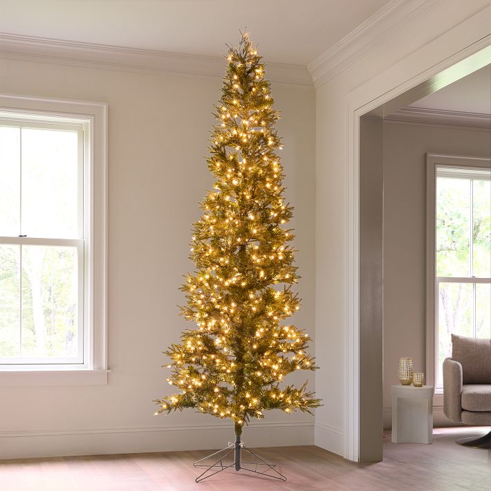 Narrow Pine Green Christmas Tree West Elm