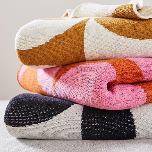 Happy Habitat Puzzle Eco Throw West Elm
