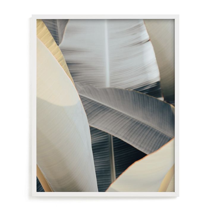 Metal Leaves Framed Wall Art by Minted for West Elm West Elm