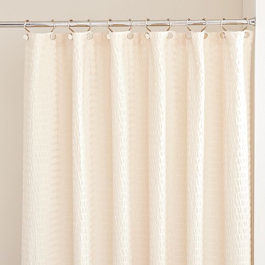 Mara Hoffman Textured Shower Curtain West Elm