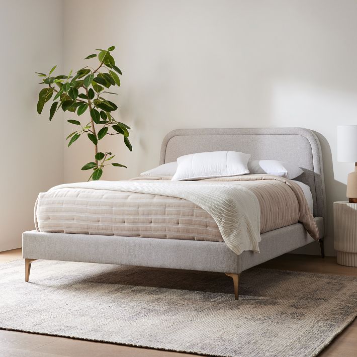 Open Box: Camilla Bed - Metal Legs | West Elm