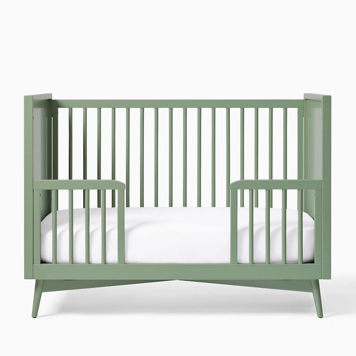 MidCentury Painted Convertible Crib West Elm