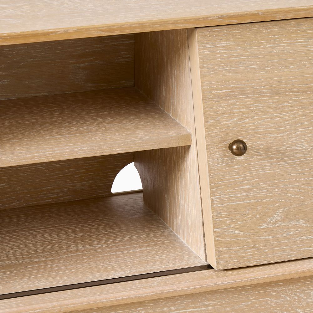 MidCentury Headboard Storage Platform Bed West Elm