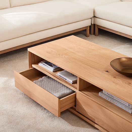 Norre Storage Coffee Table Modern Living Room Furniture West Elm