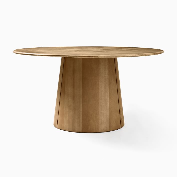 Anton Round Pedestal Dining Table (44", 48", 60", 72") | West Elm