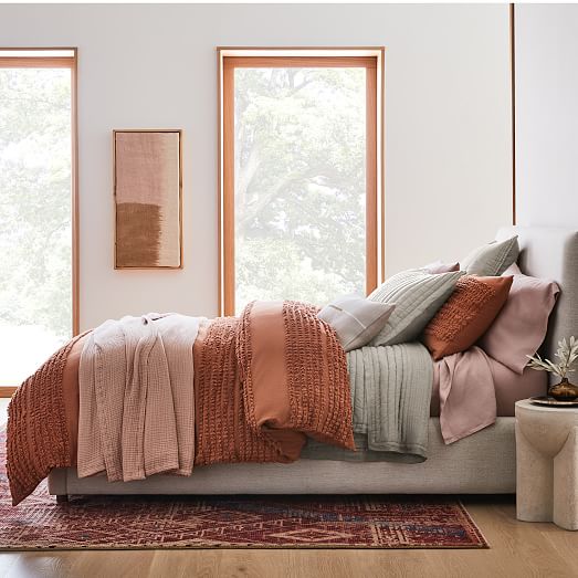 Dreamy Gauze Cotton Blanket West Elm