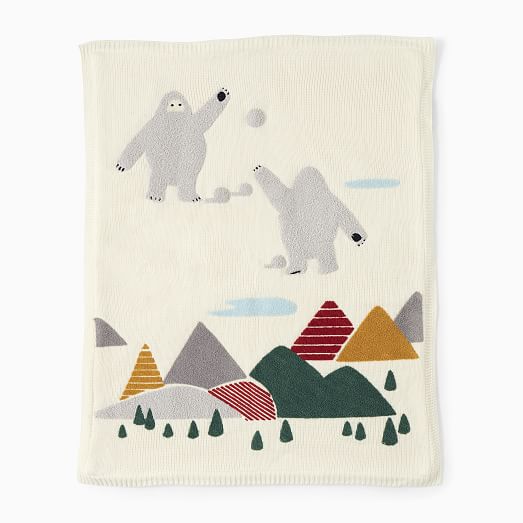 Yeti Baby Blanket West Elm