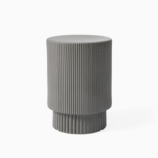 Fluted Side Table (13"16") West Elm