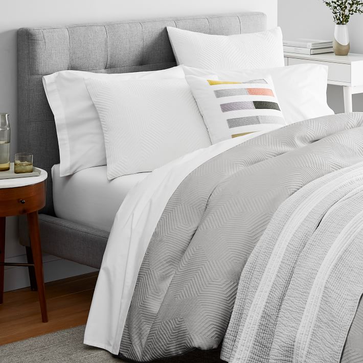 Modern Geo Duvet Cover & Shams West Elm