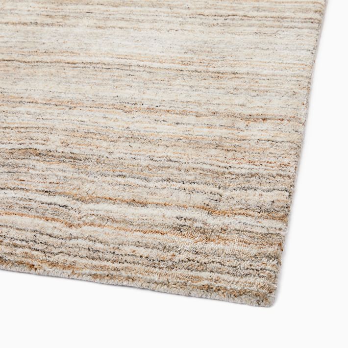 Shale Striations Easy Care Rug West Elm