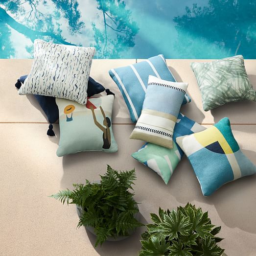 West Elm Outdoor Pillowsnull