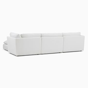 Hampton 4 Piece Chaise Sectional | Sofa With Chaise | West Elm