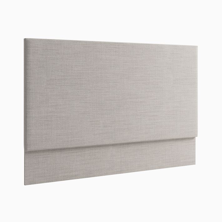 Simple Upholstered Wall Mounted Headboard | West Elm