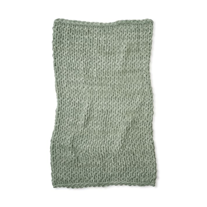 Bearaby Velvet Weighted Blanket West Elm