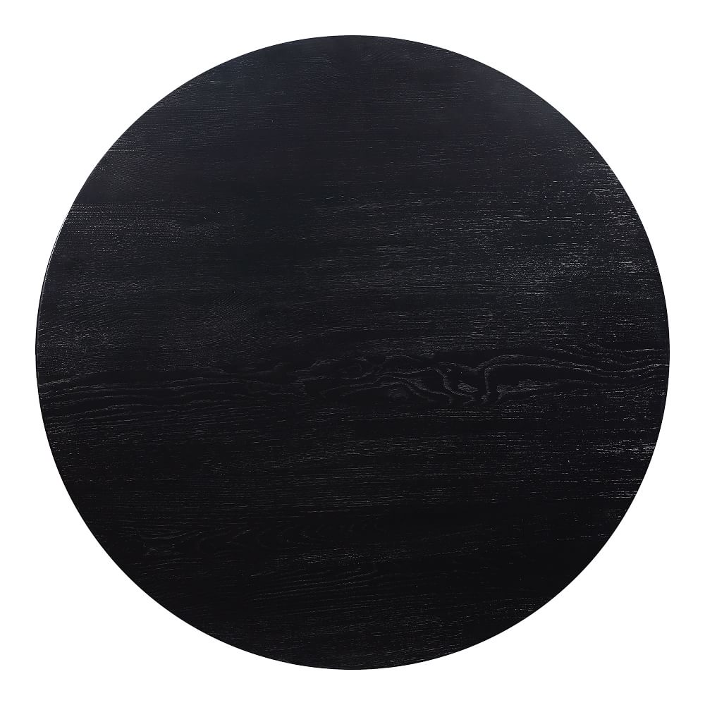 Sculptural Ash Wood Round Dining Table (47.5") West Elm