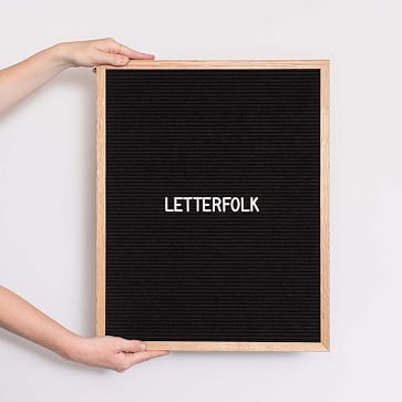 Letterfolk Letter Board - The Writer | West Elm