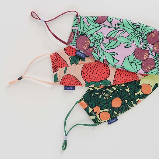 BAGGU Face Masks (Set of 3) West Elm