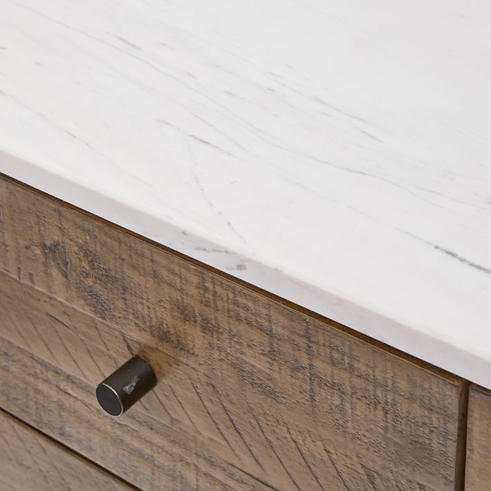 Reclaimed Wood & Lacquer Double Bathroom Vanity West Elm