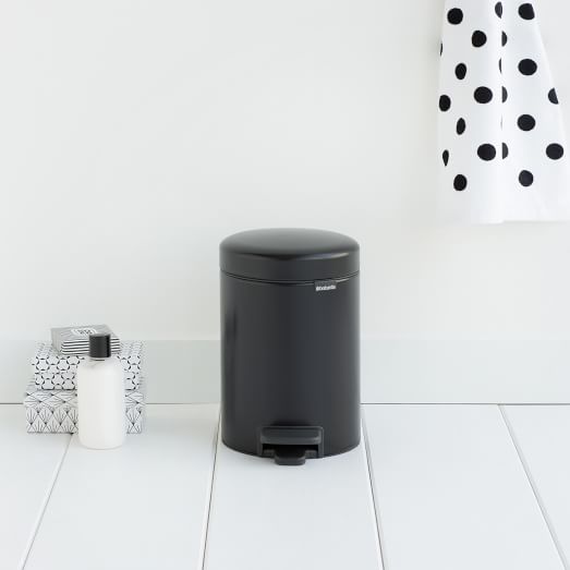 Brabantia New Icon Trash Can (0.8 Gallon) West Elm