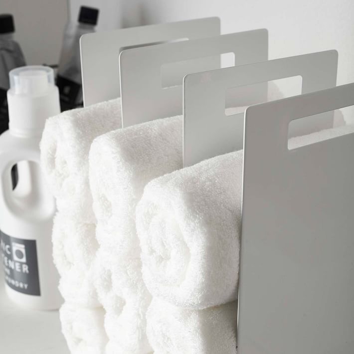 Yamazaki Tower Interlocking Towel Organizer West Elm